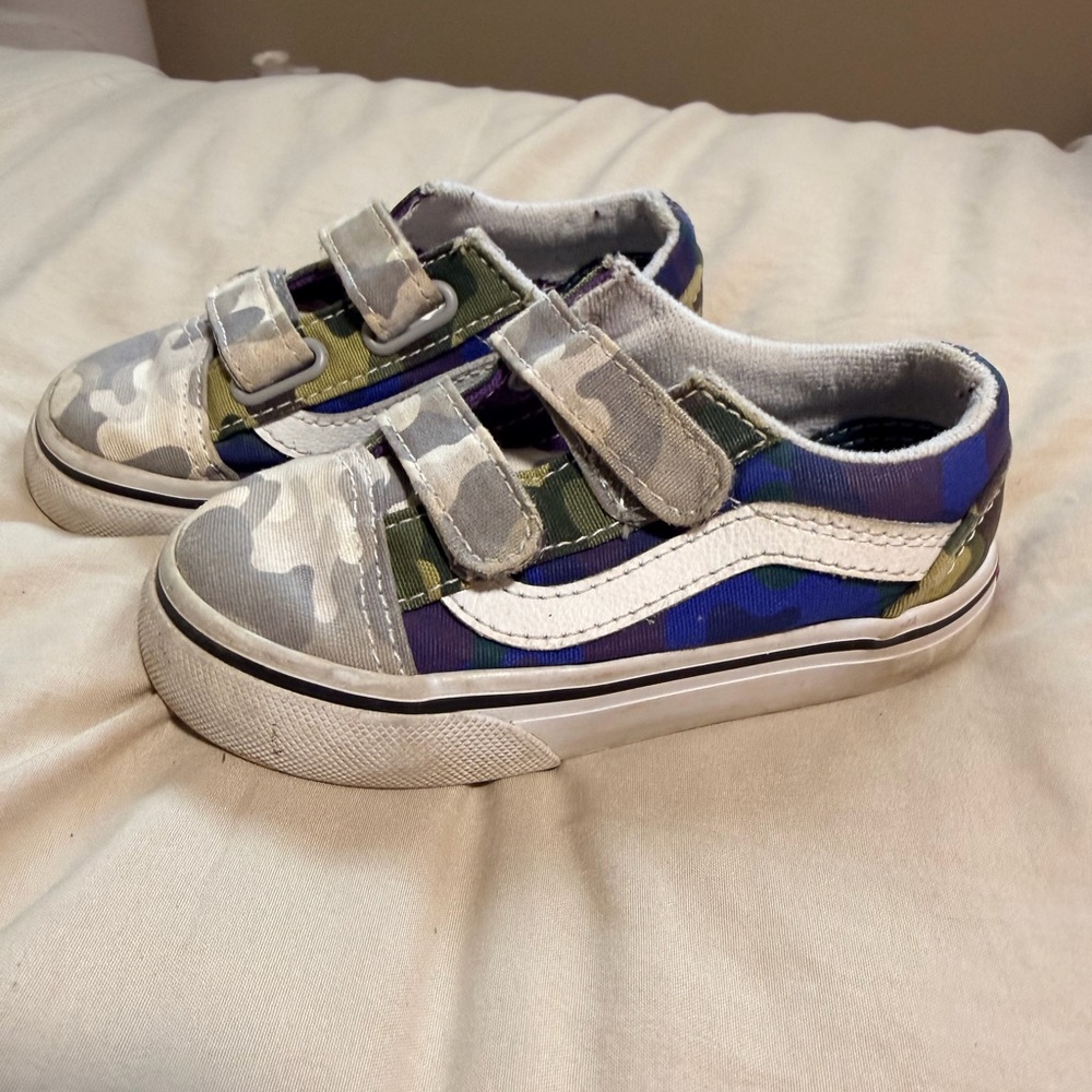 Vans Kids Camouflage Sneakers
